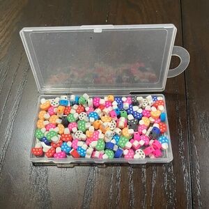 Mushroom Beads – Colorful Mixed Lot